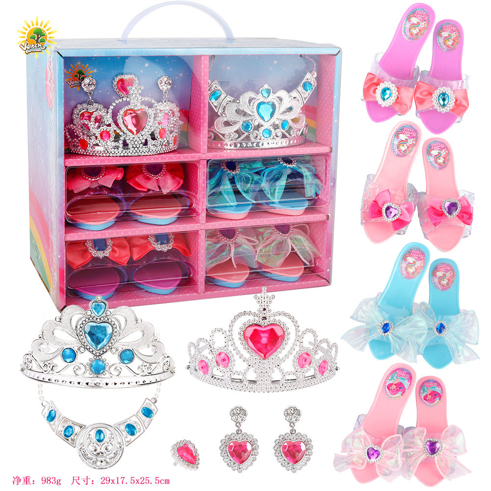 Cute Princess Jewelry Box Toy for Girls - Creative Play Accessories