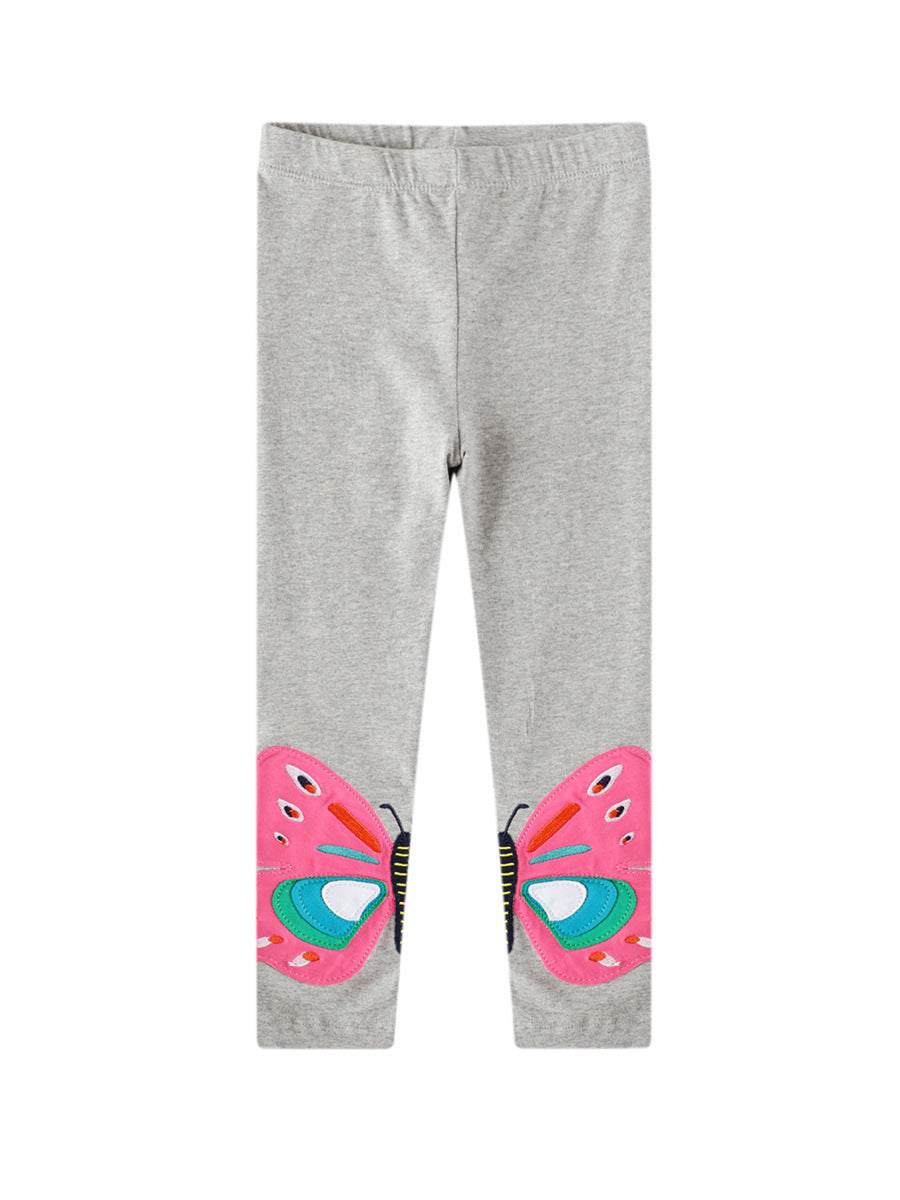 Girls' Stylish Cotton Leggings Casual Pants
