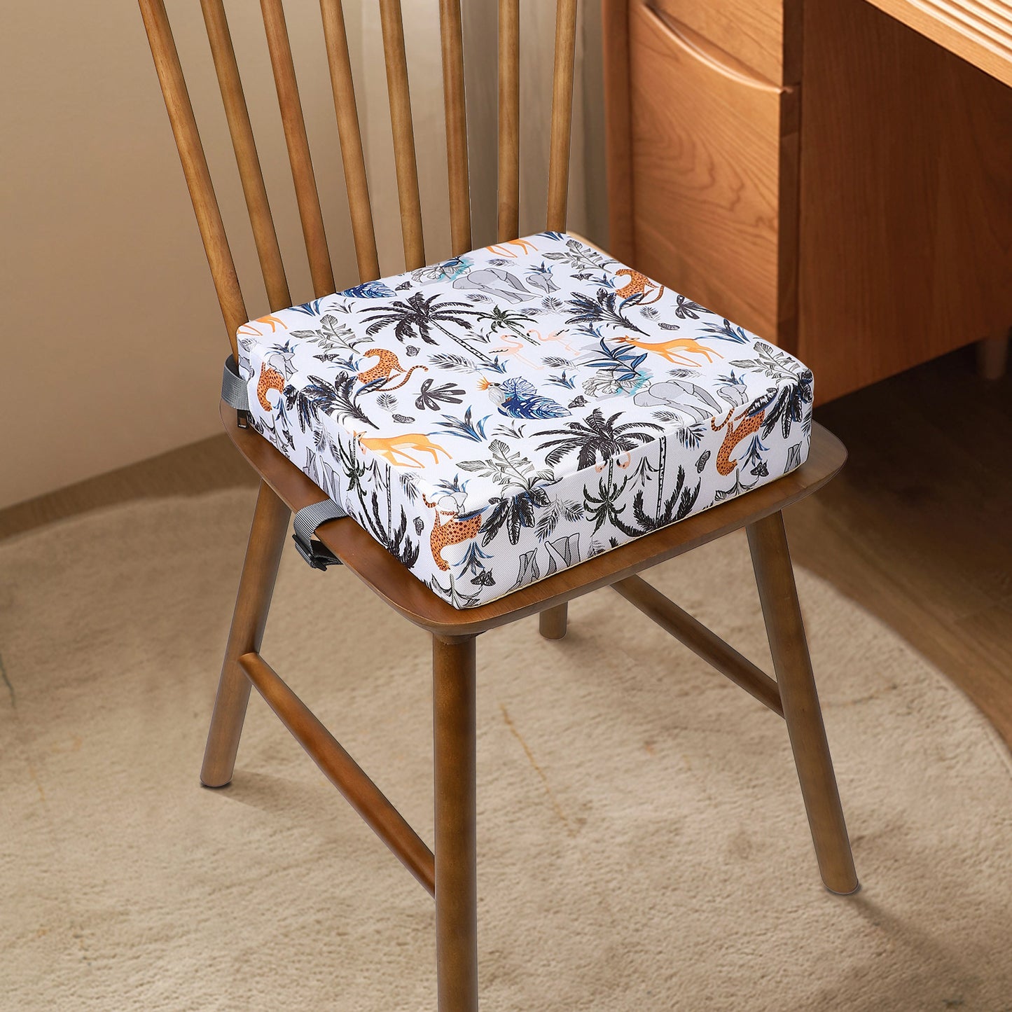 Portable Waterproof Kids Booster Seat Cushion for Dining