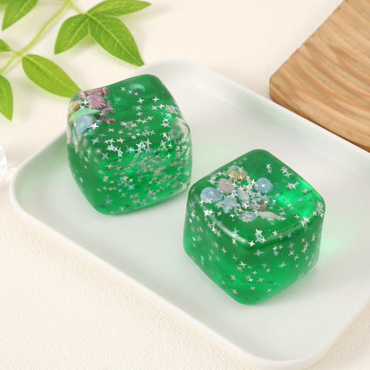 Maltose Ocean Cube Slow-Rebound Squishy Sensory Fidget Toy