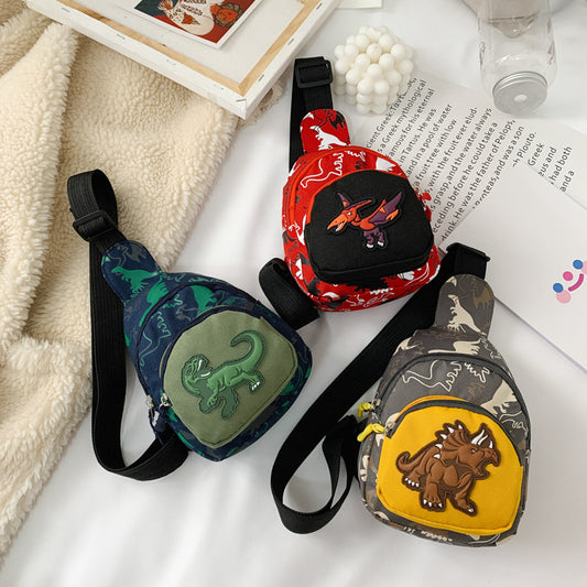 Trendy Children's Dinosaur Crossbody Waist Bag