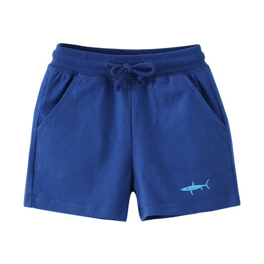 Kids Casual Summer Shorts Cute Print Cotton Pants