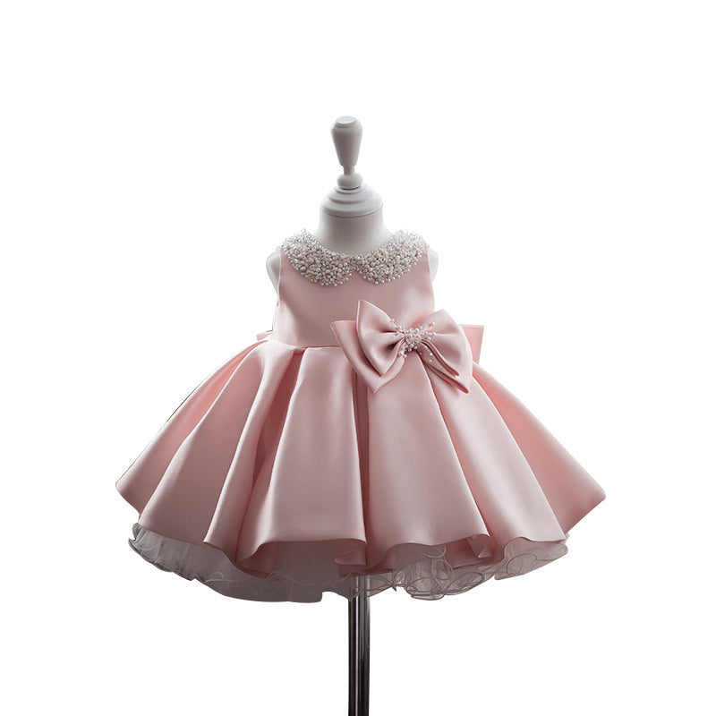 Girls' Elegant Princess Party Gown