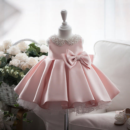 Girls' Elegant Princess Party Gown