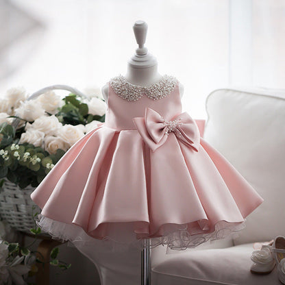 Girls' Elegant Princess Party Gown