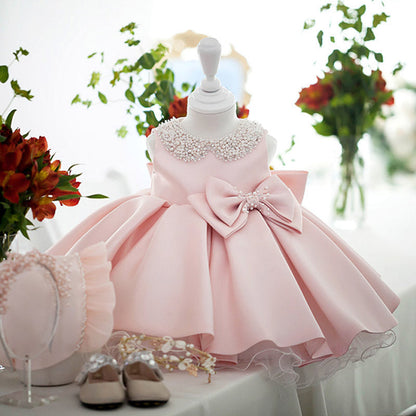 Girls' Elegant Princess Party Gown