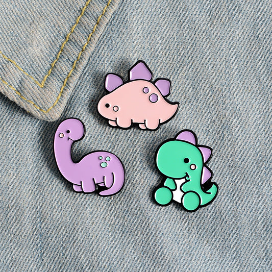 Cute Animal Alloy Brooches Creative Cartoon Design for Fashion