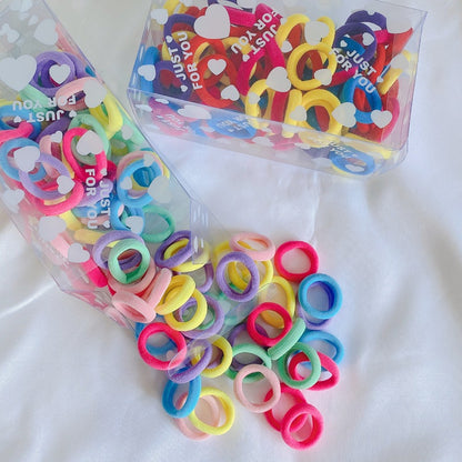 Children's Colorful Hair Ties Candy Colors Secured Elastic Hair Bands