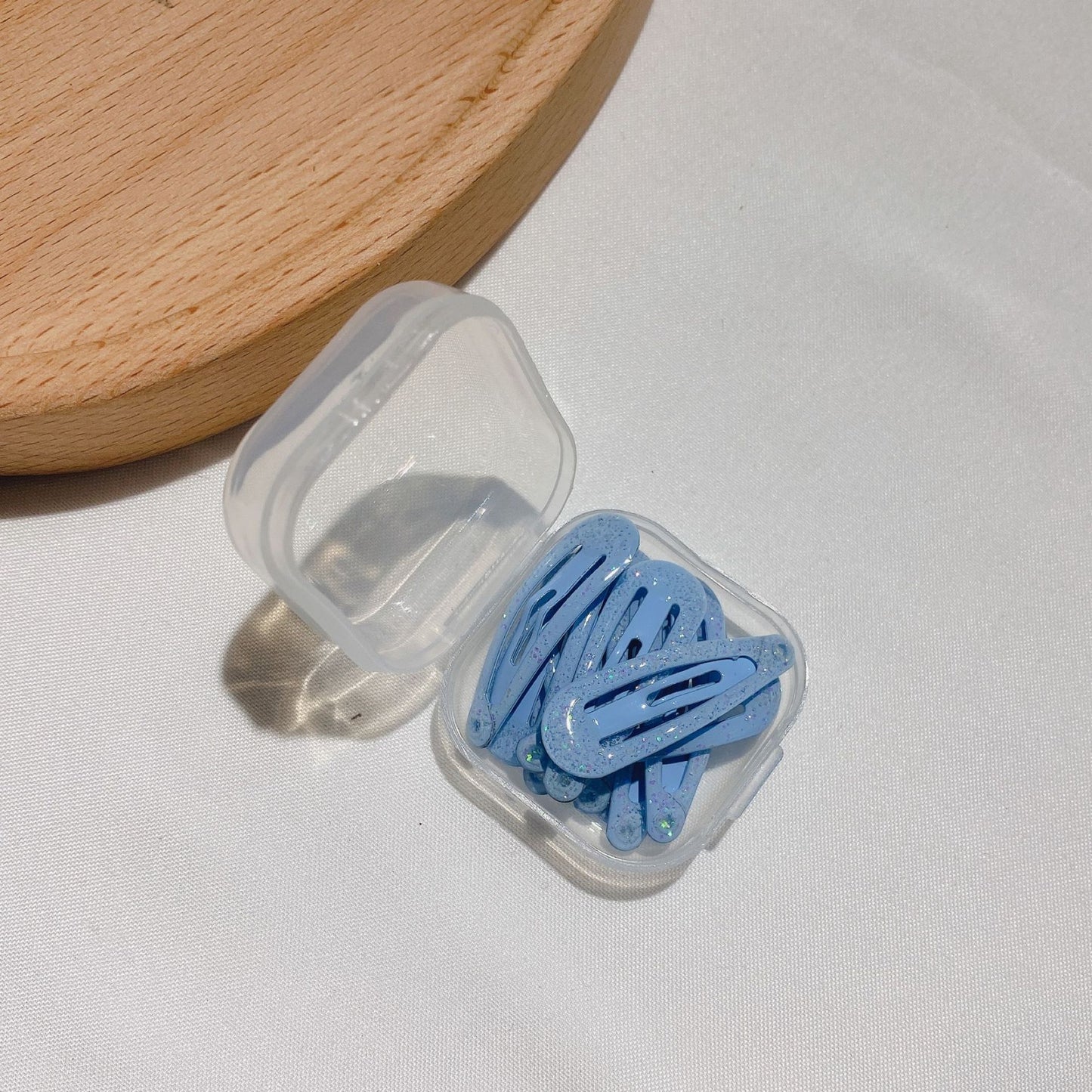 Mini Candy Color Hair Clips 3cm for Kids
