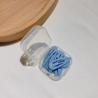 Mini Candy Color Hair Clips 3cm for Kids