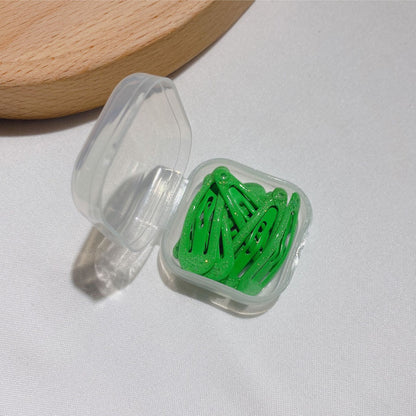 Mini Candy Color Hair Clips 3cm for Kids