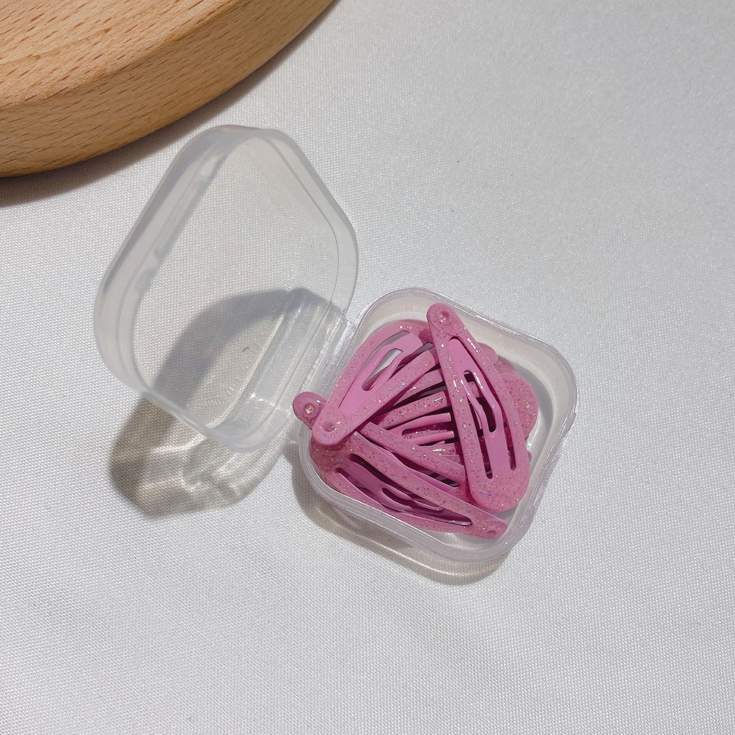 Mini Candy Color Hair Clips 3cm for Kids