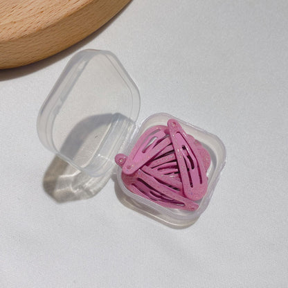 Mini Candy Color Hair Clips 3cm for Kids