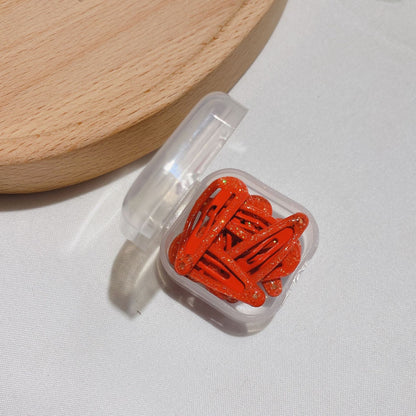Mini Candy Color Hair Clips 3cm for Kids