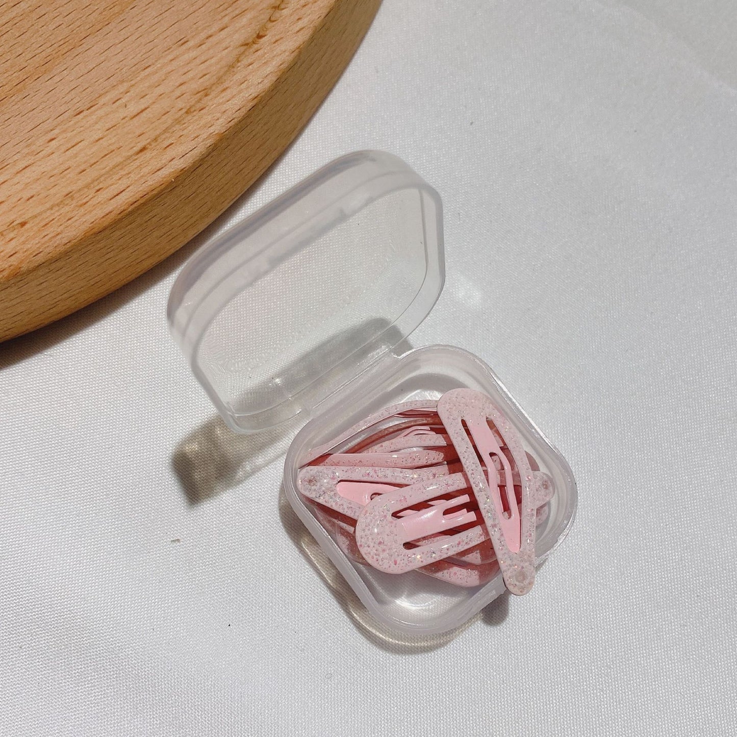 Mini Candy Color Hair Clips 3cm for Kids