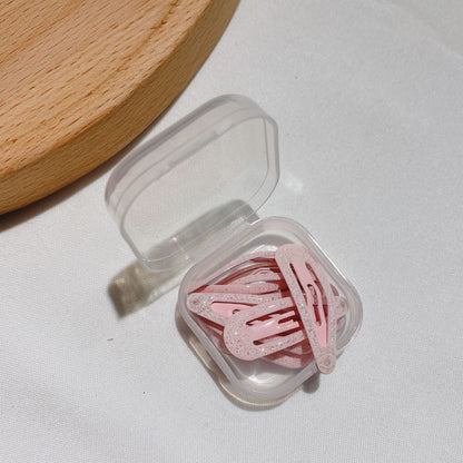 Mini Candy Color Hair Clips 3cm for Kids