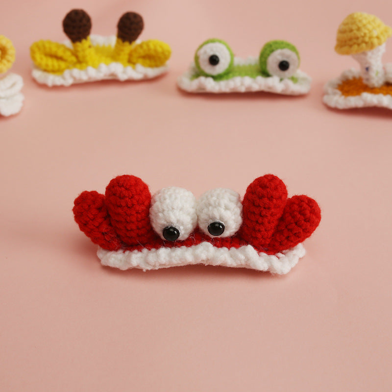 Handmade Cartoon Hair Clips Girls' Summer Headbands