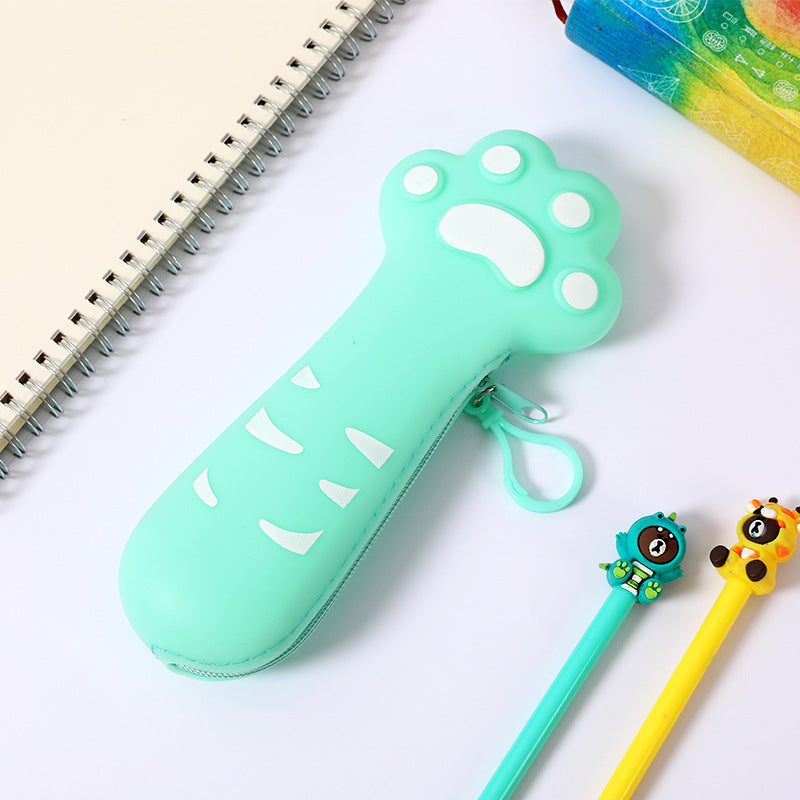 Silicone Fruit Pencil Case Portable Kids Organizer