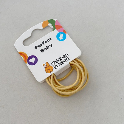 Colorful Elastic Hair Ties for Kids – 10 Pack