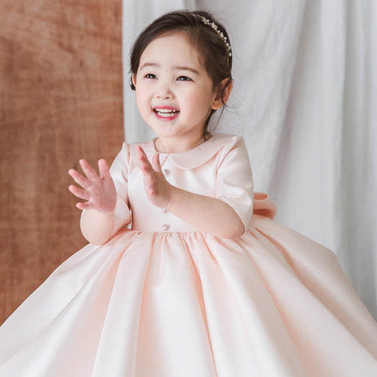 Girls' Long Sleeve Princess Party Dress