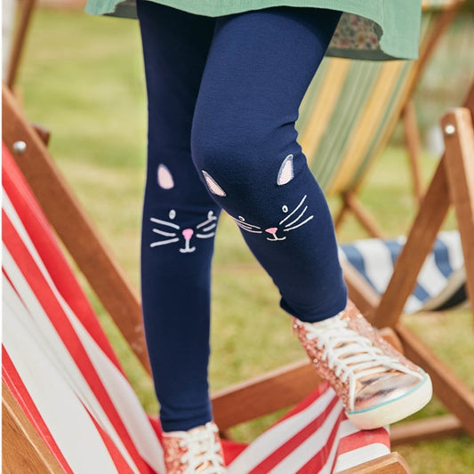 Girls' Cotton Stretch Leggings Comfortable Casual Pants