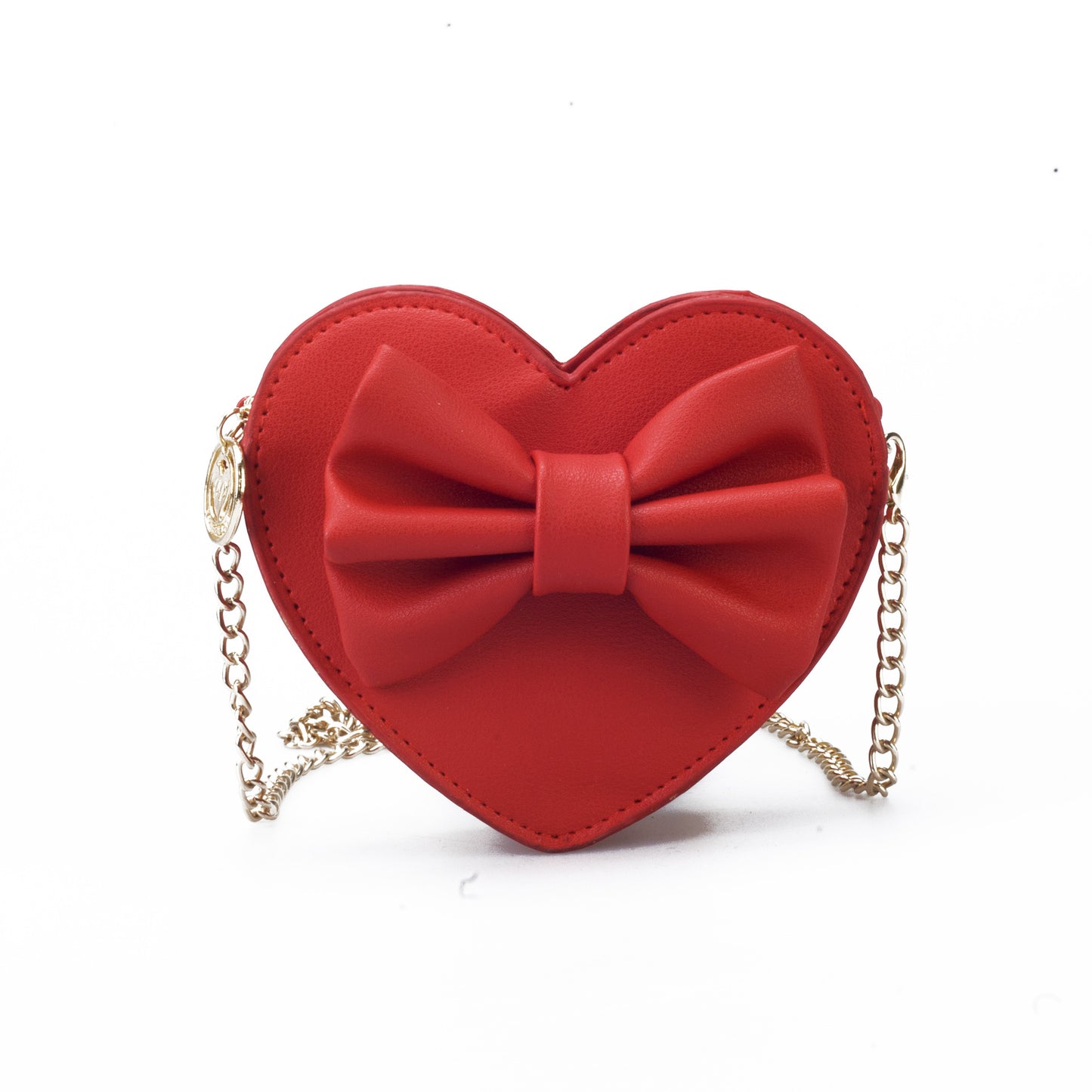 Cute Mini Heart Bow Shoulder Bag for Kids