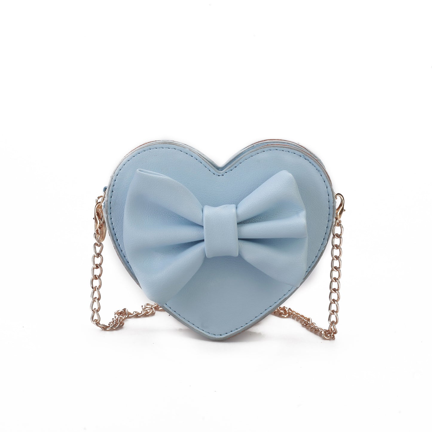 Cute Mini Heart Bow Shoulder Bag for Kids