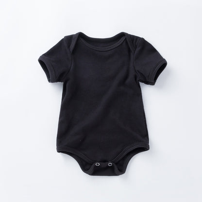 Breathable Cotton Short Sleeve Bodysuit for Infants