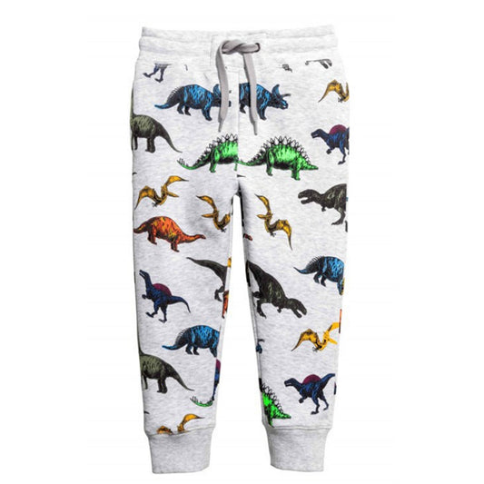 Kids Cartoon Knit Sweatpants Comfortable Casual Trousers