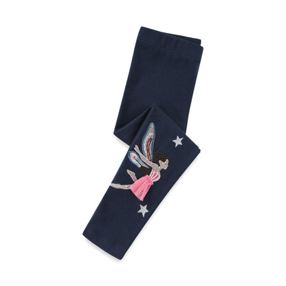 Trendy Fitted Leggings for Girls