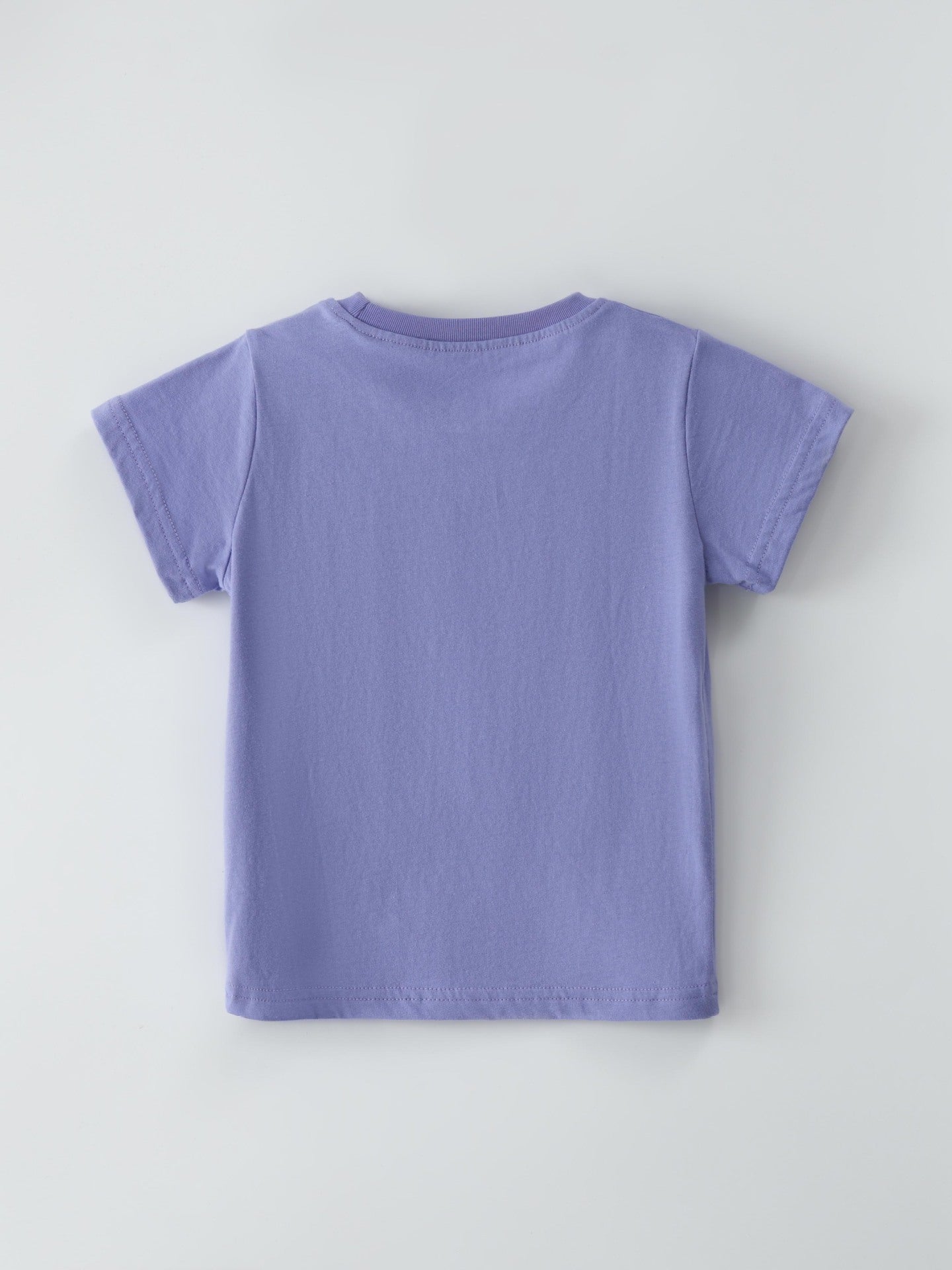 Unicorn Embroidered Short Sleeve T-Shirt Soft Cotton Casual Top