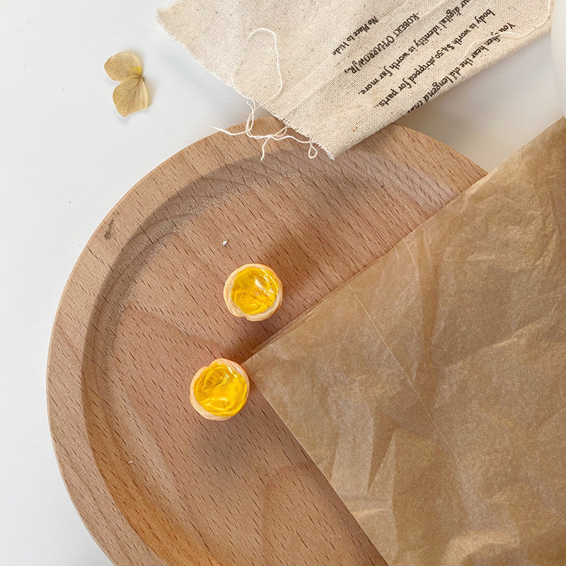 Fun Realistic Food Earrings - Cute Non-Pierced Ear Clips and Studs