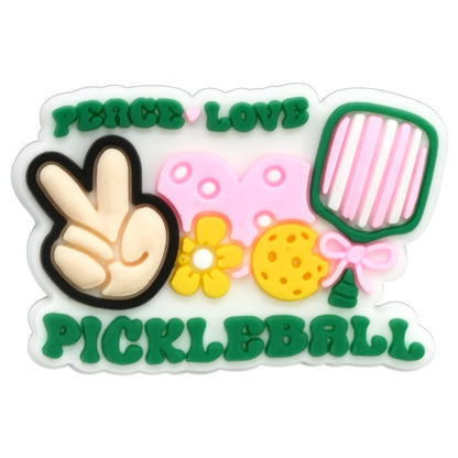 PVC Pea Shaped Removable Clog Shoe Charms