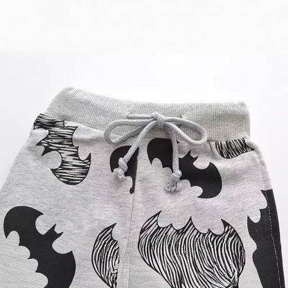 Kids Printed Sports Sweatpants Comfortable Cotton Joggers
