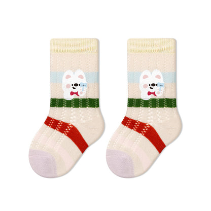 Cartoon Baby Socks Breathable Cotton Ankle Socks