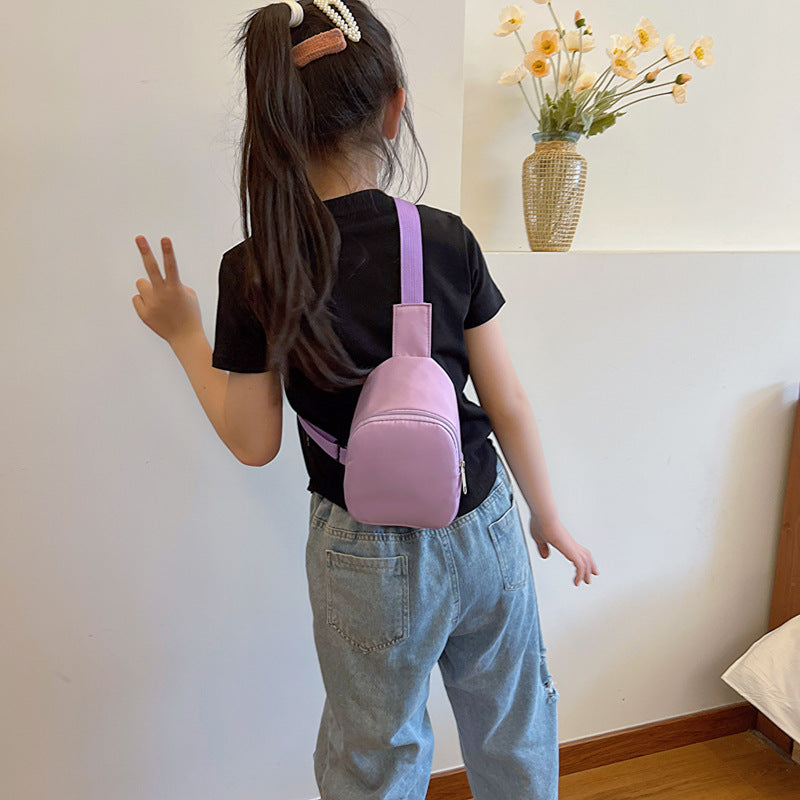 Trendy Mini Nylon Crossbody Bag for Kids