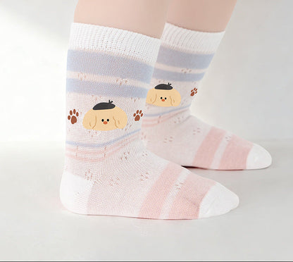 Cartoon Baby Socks Breathable Cotton Ankle Socks