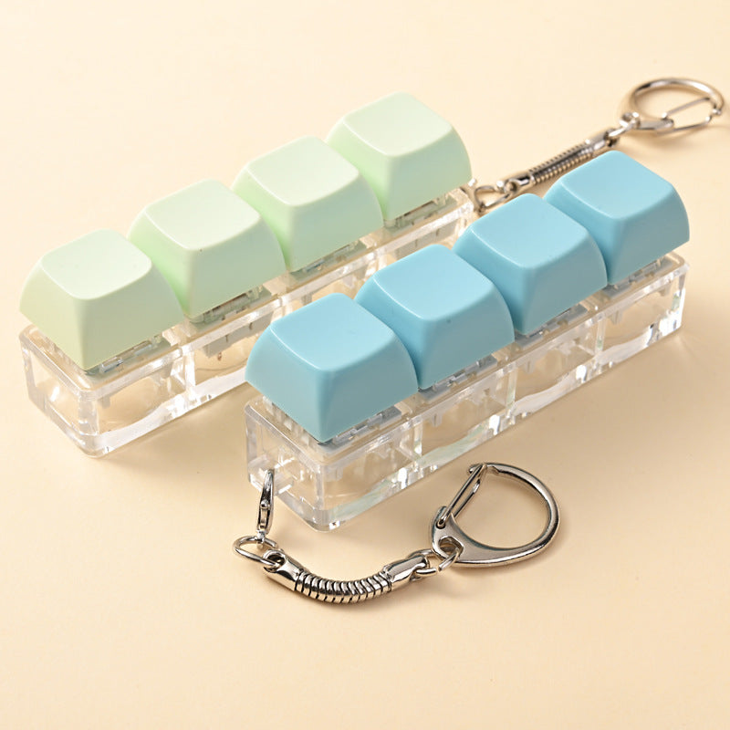 Keychain Fidget Pop Button Stress Relief Toy