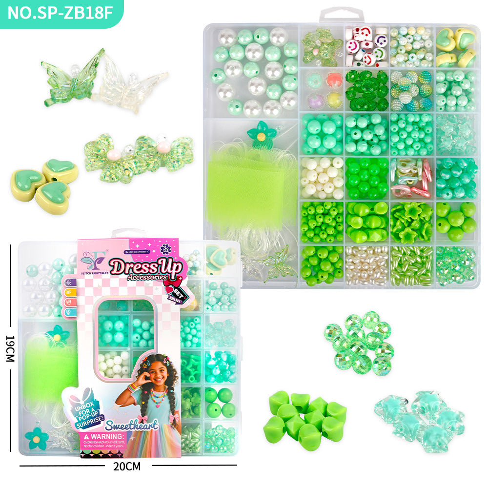 Diy Children's Bead Craft Kit - Creative Jewelry Making for Kids