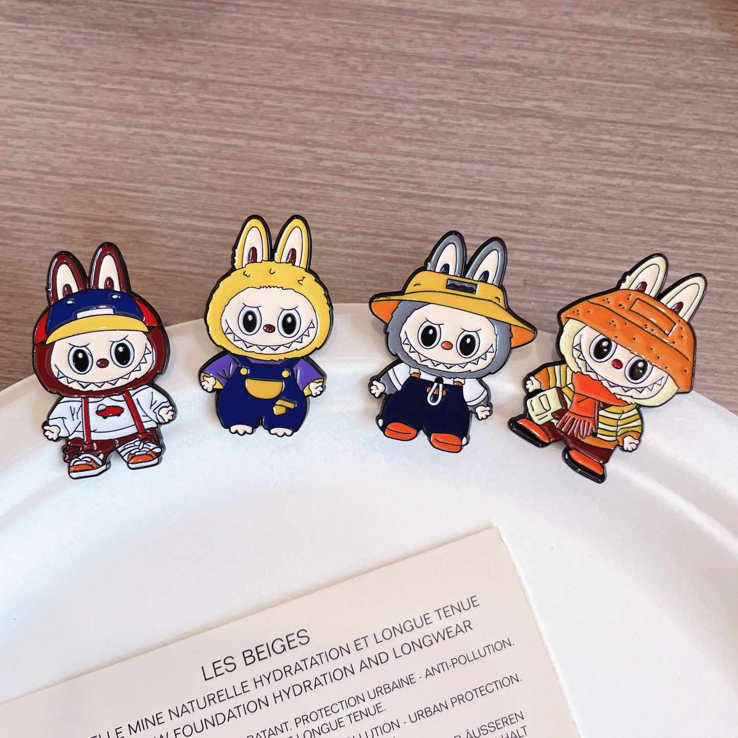 Cute Cartoon Forest Elf Brooch Metal Badge for Clothing and Bags