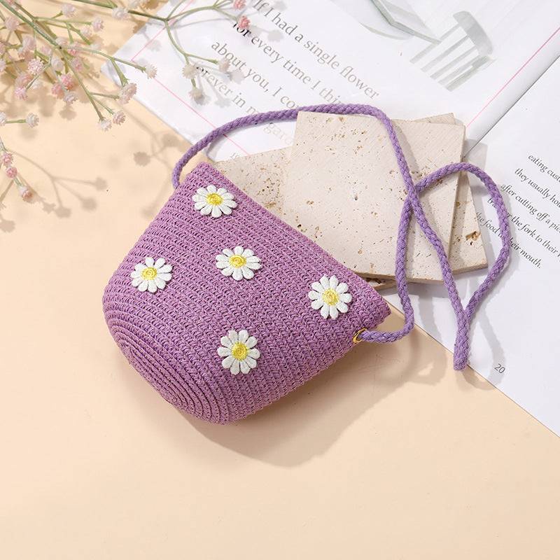 Cute Children's Summer Daisy Crossbody Bag