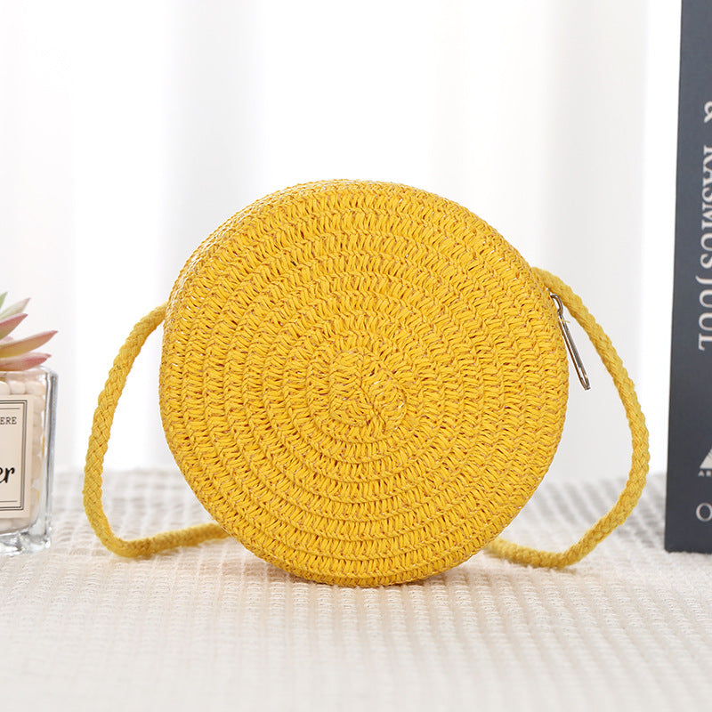 Cute Woven Kids Bag Set with Hats for Boys and Girls