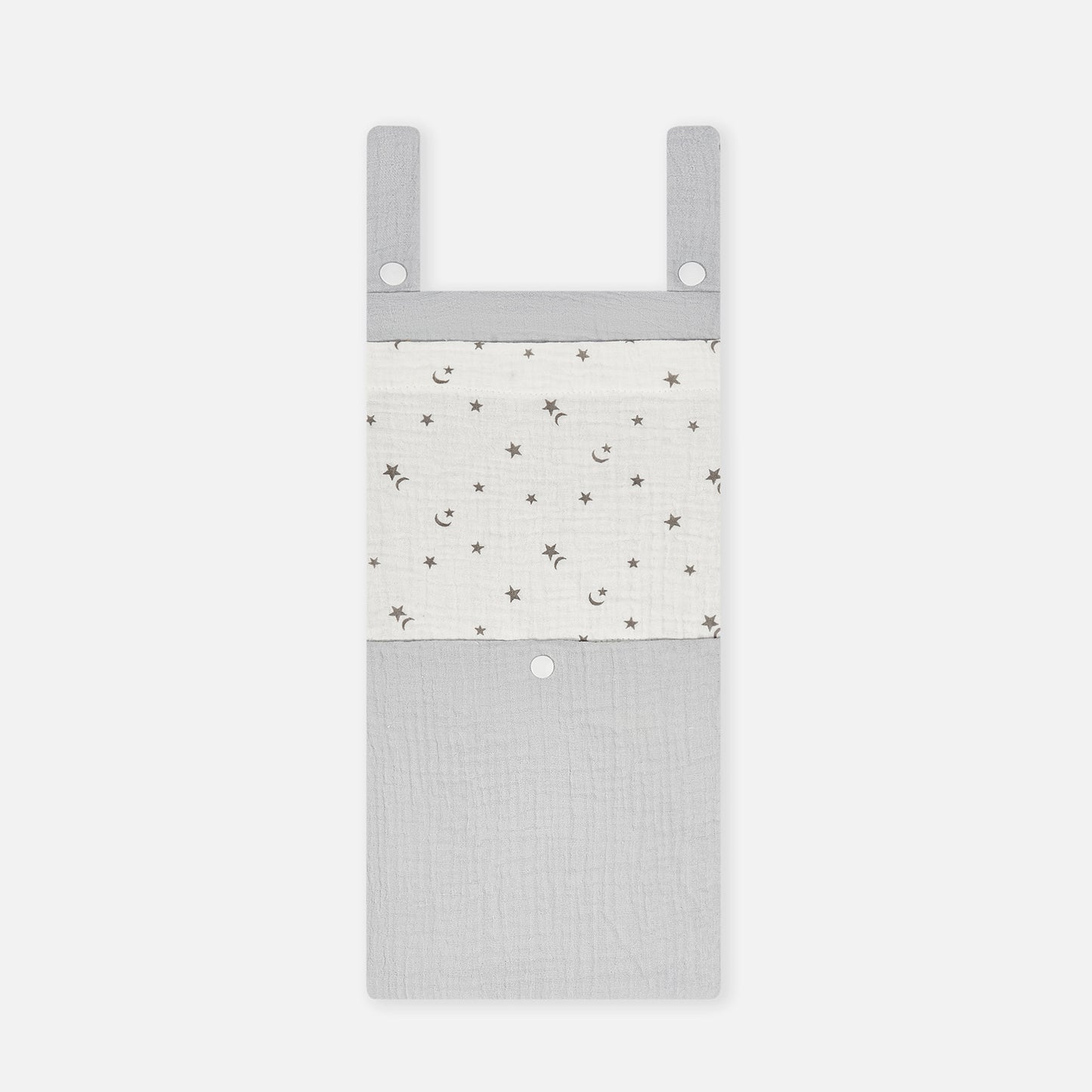 Cotton Baby Crib Storage Hanging Bag Multi-Functional Diaper Toy Organizer