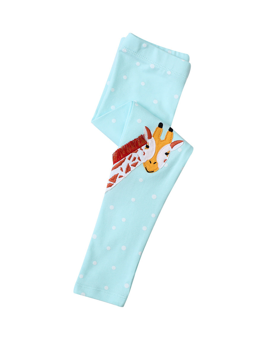 Girls' Anti-Mosquito Leggings Lightweight Ice Silk Pants