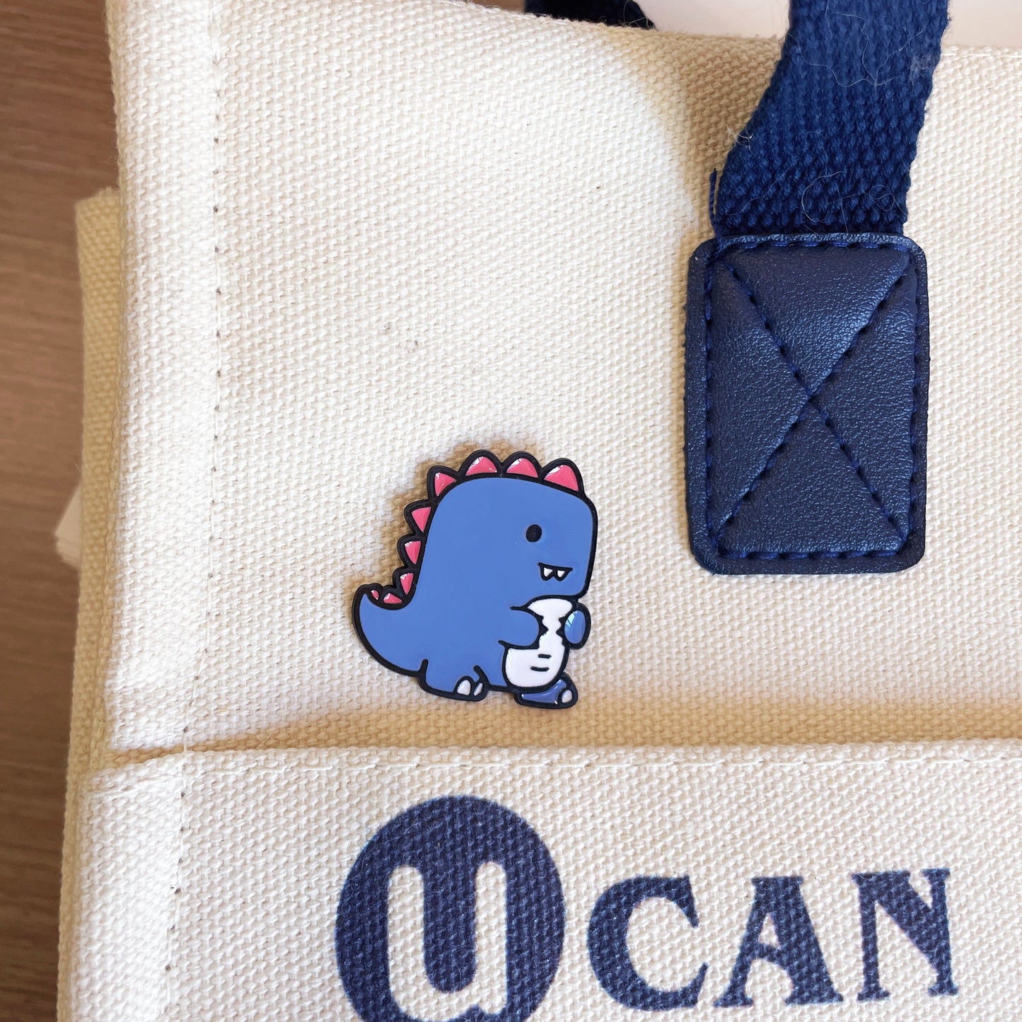 Cute Cartoon Dinosaur Brooches - Metal Pins for Students