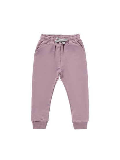 Children's Solid Color Casual Pants Comfortable All-Season Style