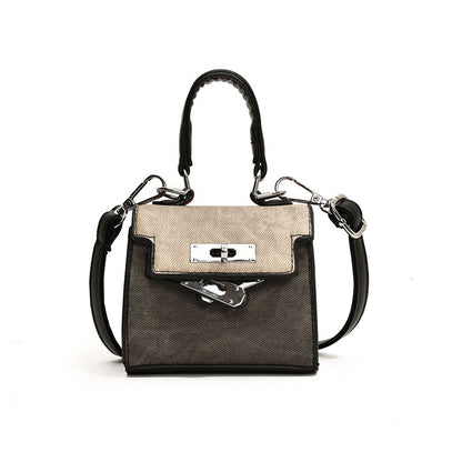 Trendy Mini Shoulder Bag for Kids with Geometric Design