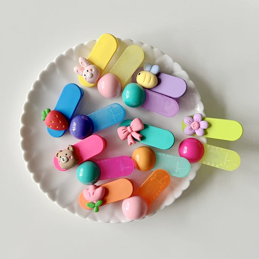 Cartoon Duckbill Hair Clips Set for Kids