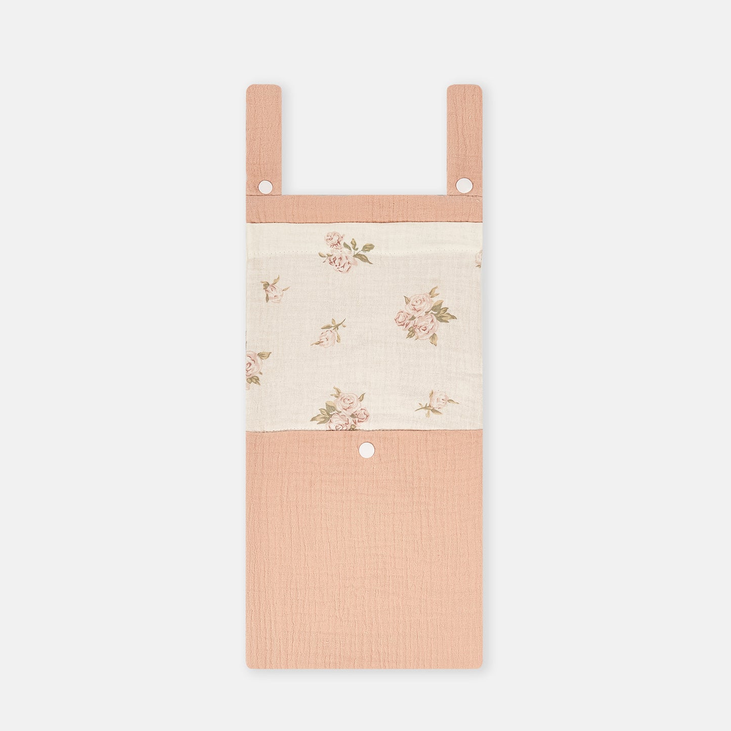 Cotton Baby Crib Storage Hanging Bag Multi-Functional Diaper Toy Organizer