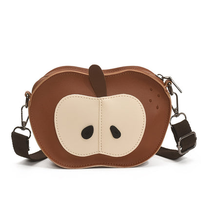 Mini Cute Apple Backpack for Kids - Versatile Preschool Bag